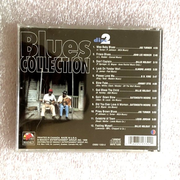 Blues Collection 3 CD Set - Original Artists BB King John Lee Hooker B Holiday - Picture 3 of 11